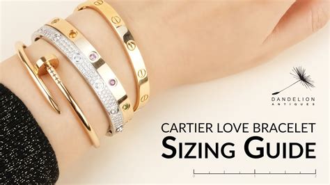 bracelet cartier love or jaune|cartier love bracelet size chart.